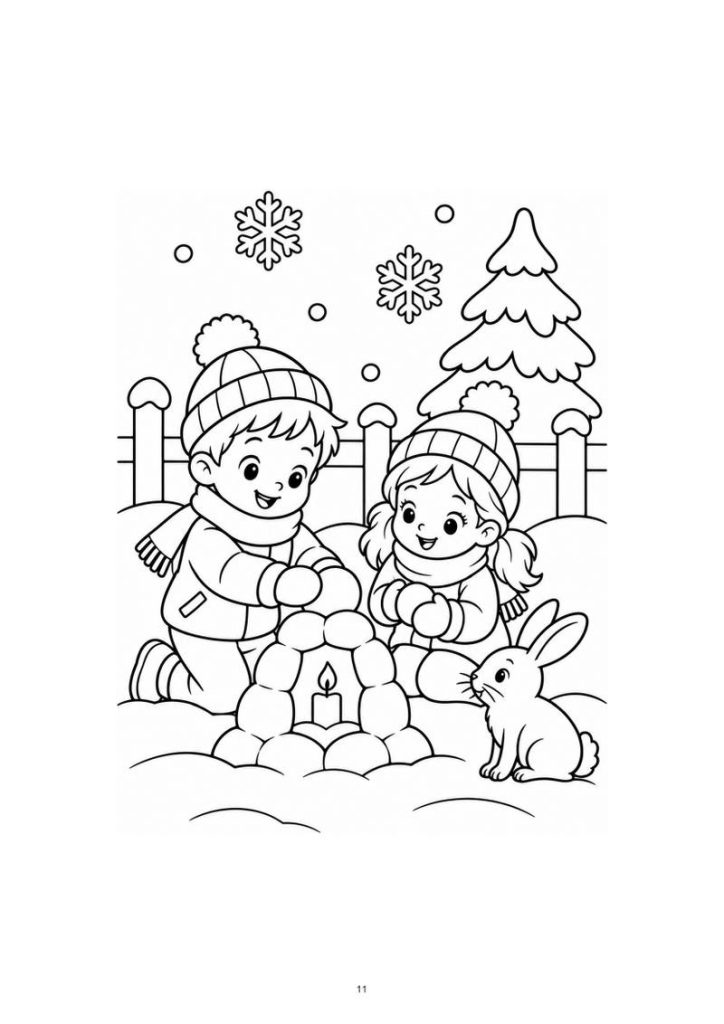 Blick ins Buch: Vom ersten Schnee bis ins neue Jahr, Seite 4