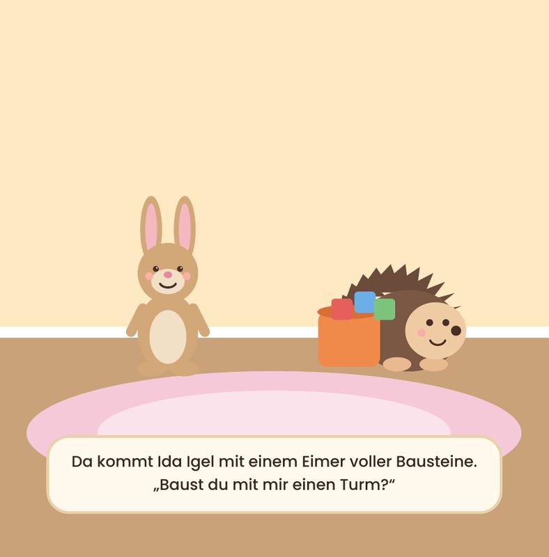 Blick ins Buch: Flos erster Tag in der Kita, Seite 3