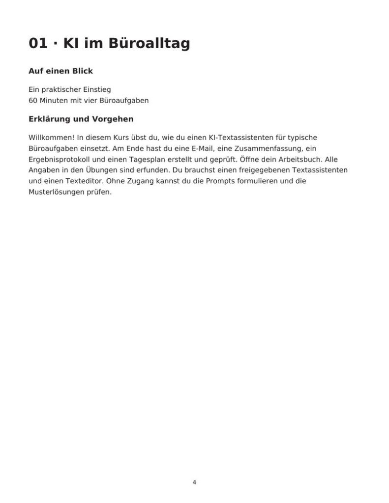Blick ins Buch: KI im Büroalltag, Seite 2