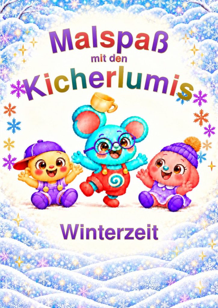 Malspaß mit den Kicherlumis – Winterzeit