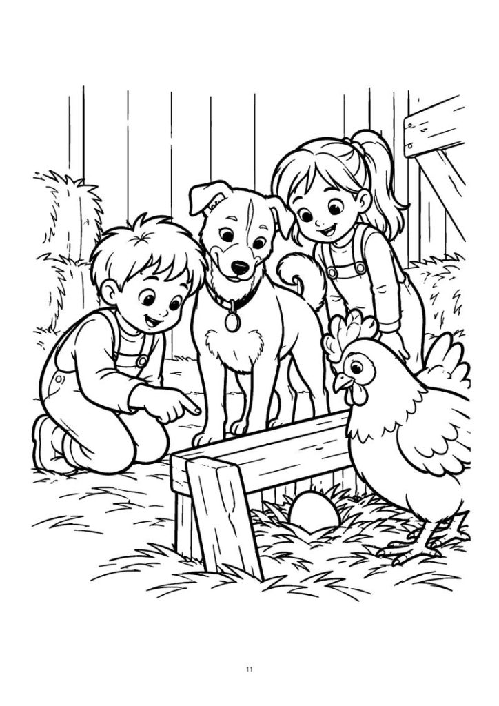 Blick ins Buch: Pepodemus und die Kinder – Geschichten vom Bauernhof, Seite 3