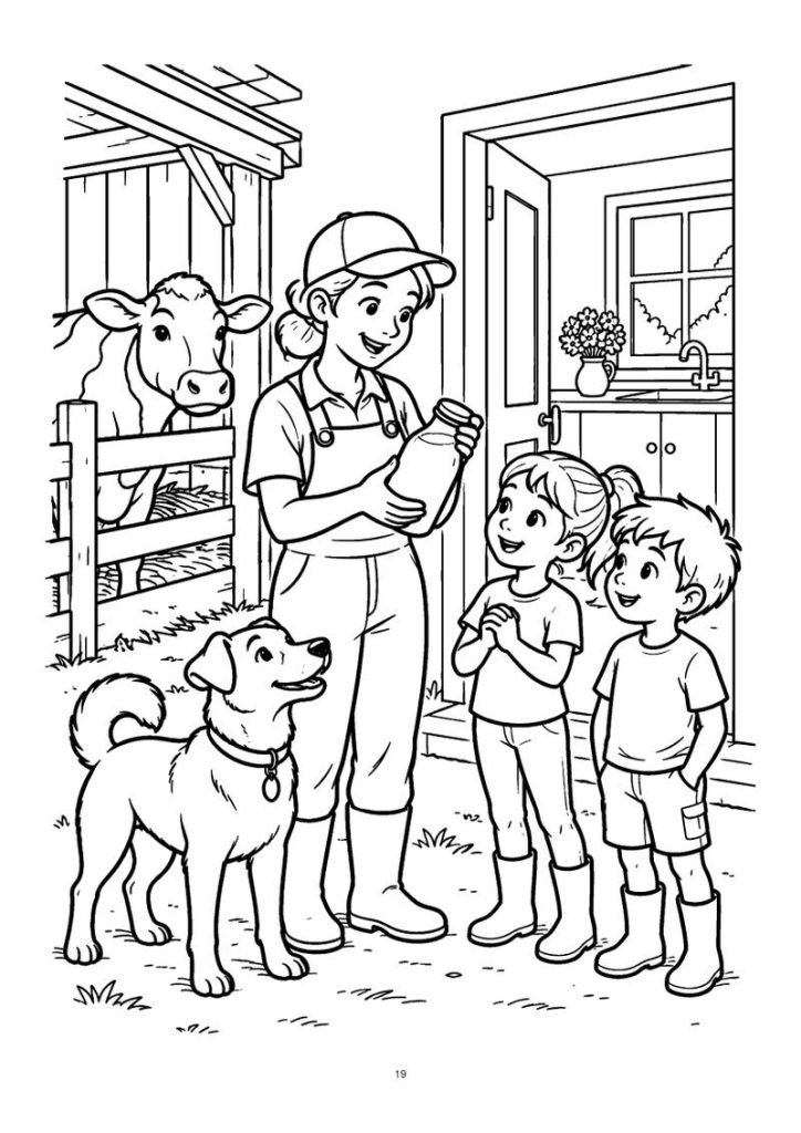 Blick ins Buch: Pepodemus und die Kinder – Geschichten vom Bauernhof, Seite 4