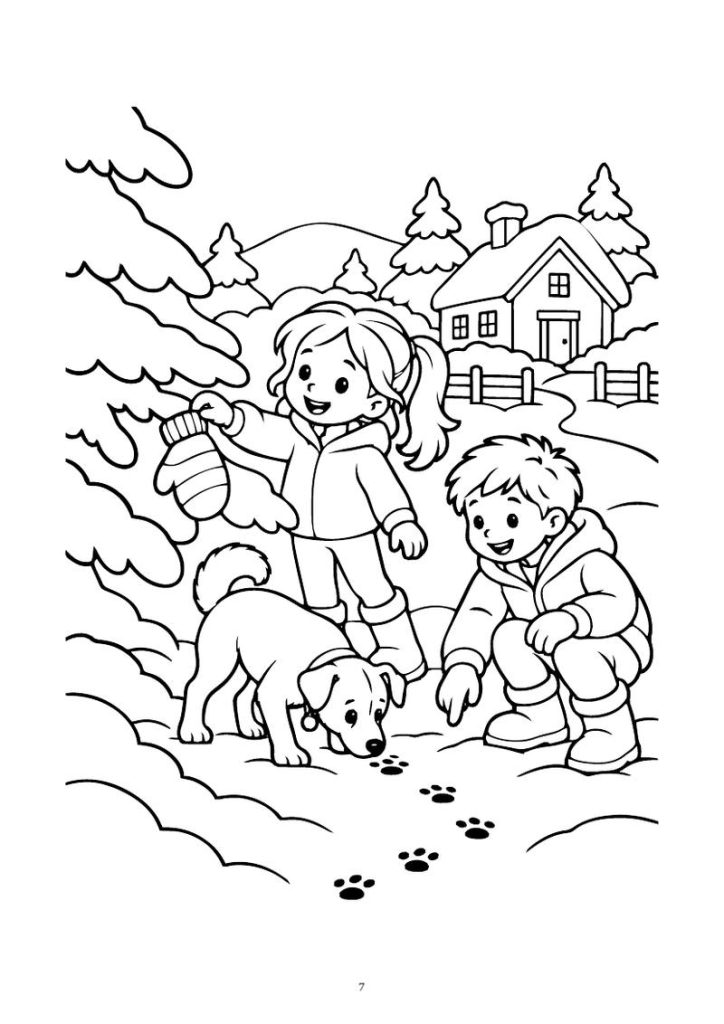 Blick ins Buch: Pepodemus und die Kinder – im Winterurlaub, Seite 3