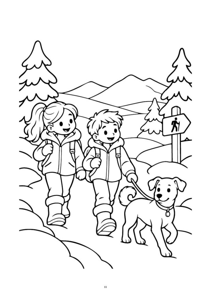 Blick ins Buch: Pepodemus und die Kinder – im Winterurlaub, Seite 4