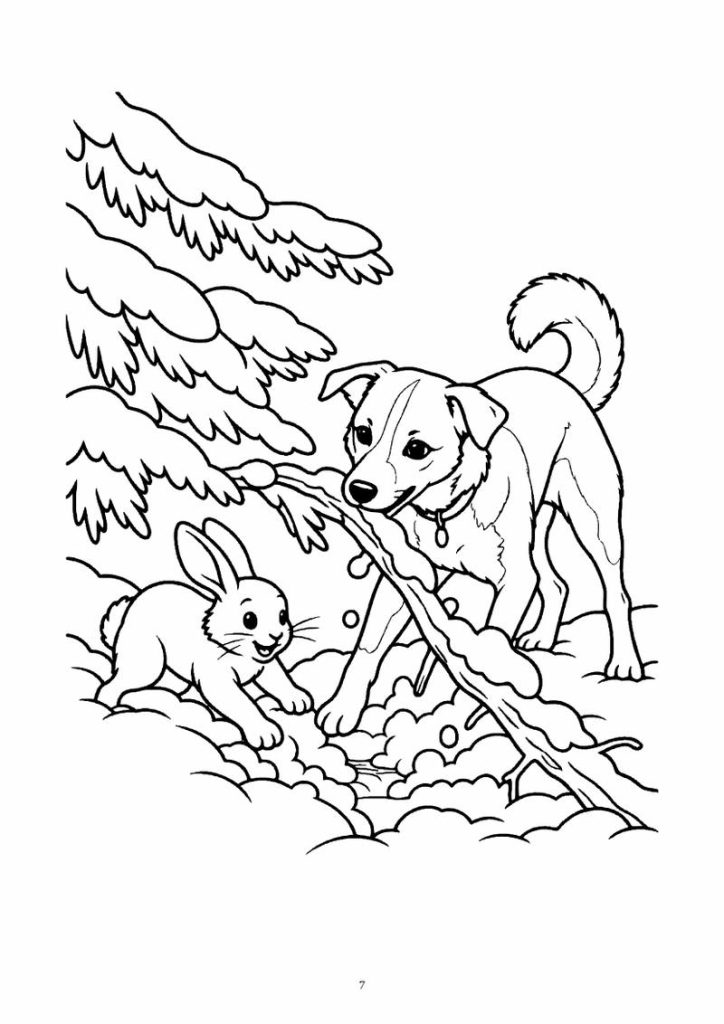 Blick ins Buch: Pepodemus und Freunde – Besuch im Winterwald, Seite 3