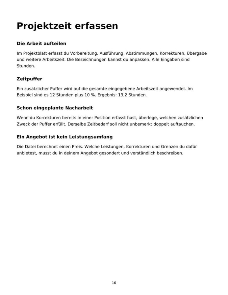 Blick ins Buch: Preise kalkulieren für Selbstständige, Seite 3