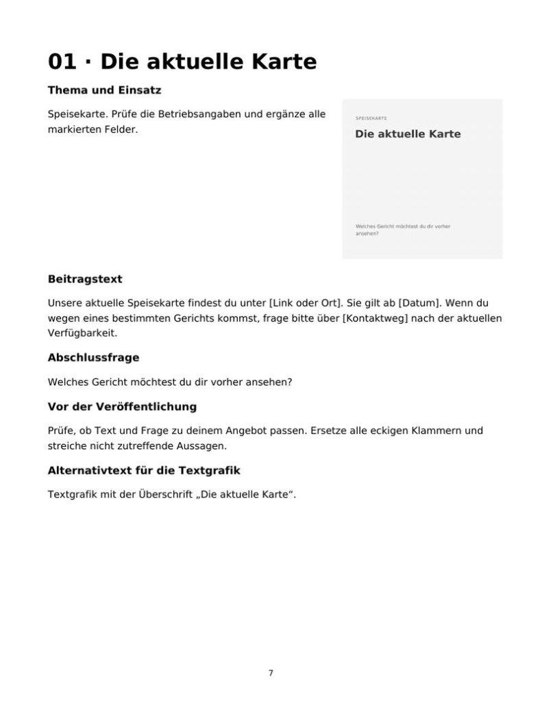 Blick ins Buch: Social Media mit KI für die Gastronomie, Seite 3